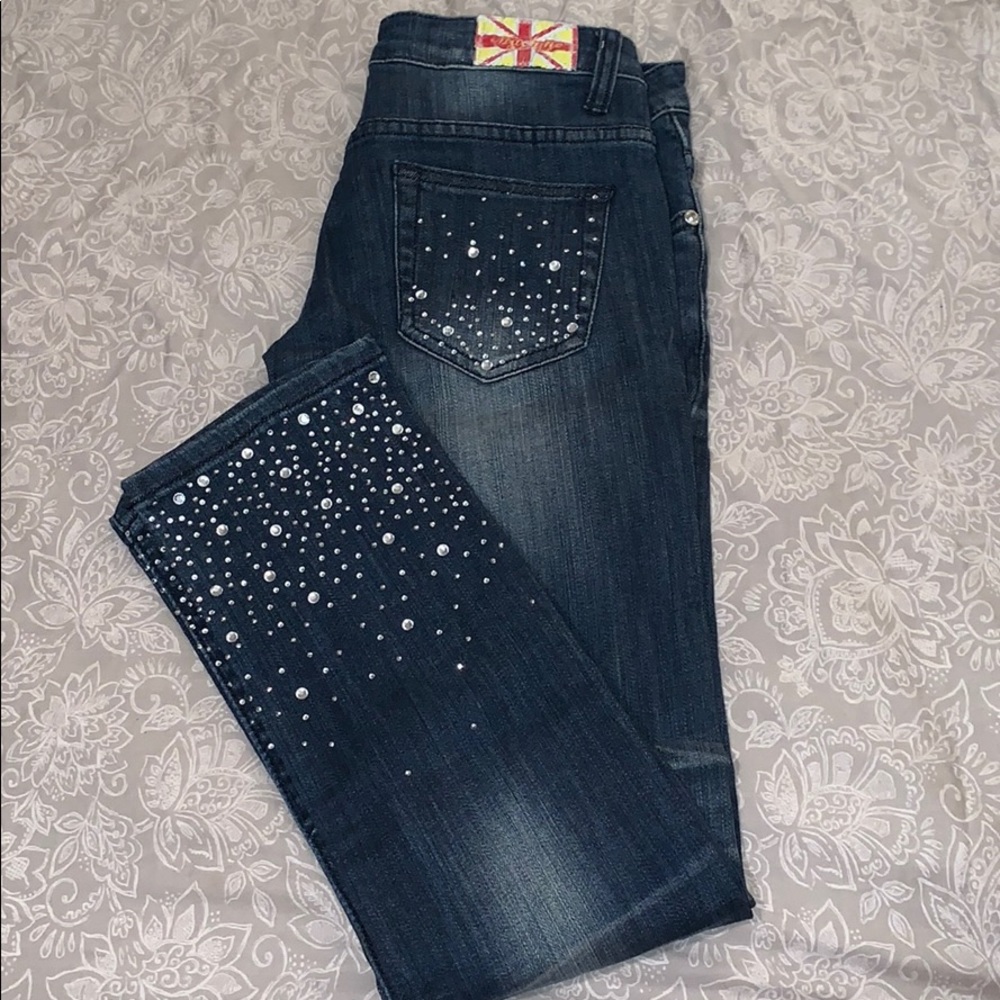 Machine Sequened Jeans